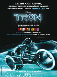 TRON, l'expérience 3D IMAX : le 28 octobre !