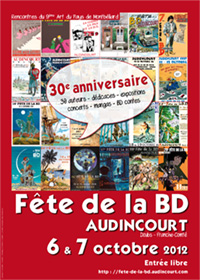 Fête de la BD à Audincourt : 30ème anniversaire