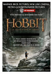 Fan event pour le lancement du Hobbit : la désolation de Smaug