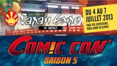 La Japan expo et le festival Comic Con' vous ouvrent leurs portes !
