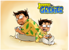 Le joueur du grenier en BD