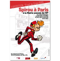 Expo BD : Spirou à Paris
