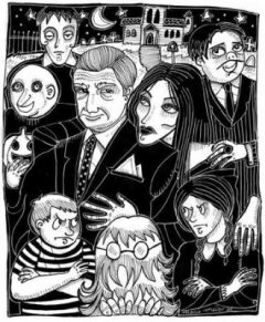 Tim Burton veut relancer la Famille Addams
