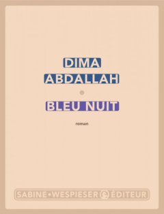 Bleu nuit - Dima Abdallah - critique du livre
