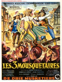 Les trois mousquetaires - André Hunebelle - critique