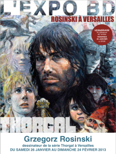 Exposition BD Thorgal et Grzegorz Rosinski à Versailles