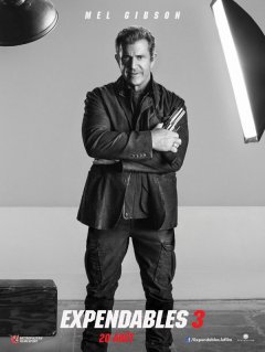 Expendables 3 : toutes les affiches par personnage (3/4), Mel Gibson en tête