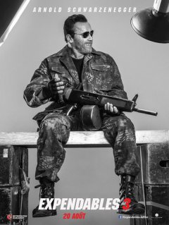 Expendables 3 : toutes les affiches par personnage (2/4), Schwarzenegger en tête