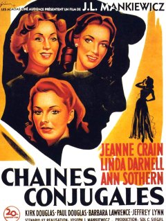 Chaînes conjugales - Joseph L. Mankiewicz - critique