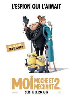 Box-office France : Moi, Moche et Méchant 2 en pleine fête du cinéma