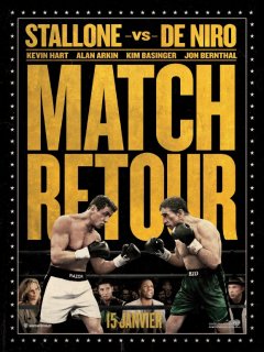 Match Retour : l'affiche française du combat entre Stallone et Robert de Niro