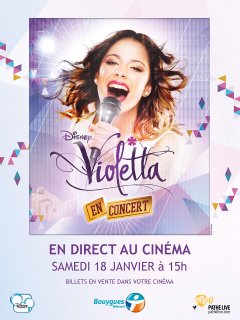 Violetta en concert, le phénomène Disney dans les salles le 18 janvier