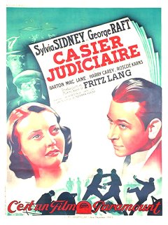 Casier judiciaire - Fritz Lang - critique 