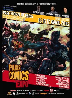 Paris Comics Expo 2016, c'est pour bientôt !