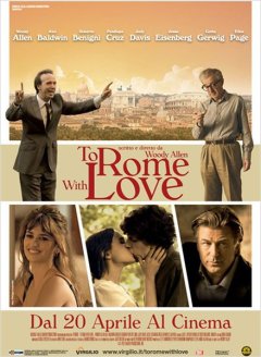 Woody Allen en tête du box-office italien avec To Rome with Love