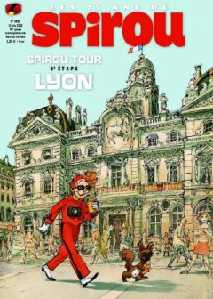 Festival BD Lyon - Spirou s'arrête Place Bellecour