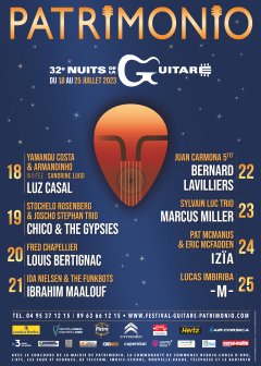 32e édition des Nuits de la Guitare à Patrimonio : retour sur une édition flamboyante