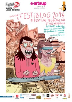 Festival BD Festiblog : l'affiche
