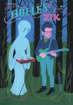 Festival Bulles Zik, la BD et la musique inondent la médiathèque Marguerite Duras