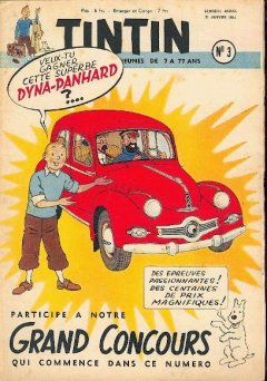 Un rallye à l'effigie du journal Tintin