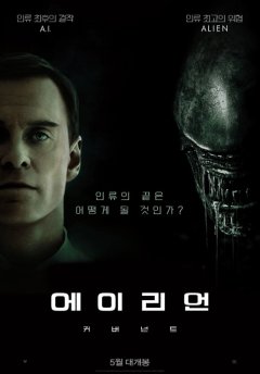 Premier jour France : Alien Covenant s'envole en première place en France