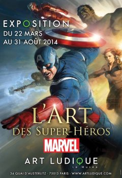 L'art des super-héros Marvel - compte rendu de l'exposition.