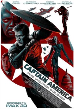 Captain America, le soldat de l'hiver dévoile une magnifique affiche IMAX 