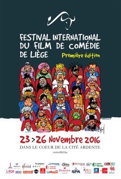Première édition du Festival International du Film de Comédie de Liège : présentation