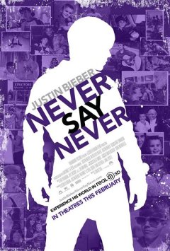 Justin Bieber, never say never - une nouvelle affiche