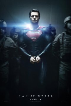 Nouvelle affiche de Man of Steel, Superman menottes aux poignets !