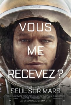  Seul sur Mars de Ridley Scott : Matt Damon toujours Abandonné dans la deuxième bande-annonce