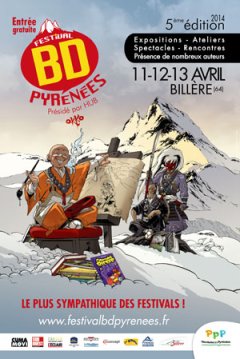5ème édition du Festival BD Pyrénées, du 11 au 13 avril !