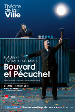 Bouvard et Pécuchet, mis en scène par Jérôme Deschamps, au Théâtre de la Ville