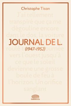Journal de L. - Christophe Tison - critique