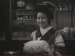 Kinuyo Tanaka dans HANAKAGO NO UTA (1937) Heinosuke Gosho - Shochiku 