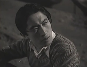 Shin Tokudaiji dans HANAKAGO NO UTA (1937) Heinosuke Gosho - Shochiku 