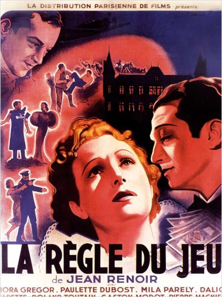 "La règle du jeu" (Jean Renoir, 1939), avec Paulette Dubost et Mila Parely