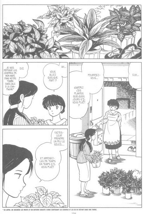 ©Rumiko Takahashi, La tragédie de P., Tonkam, 2004 (pour la trad. française) Sens de lecture japonais 